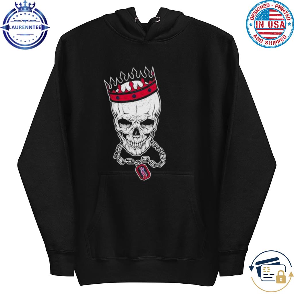 MLB Atlanta Braves Skull Rock With Crown 2023 shirt, hoodie, sweater, long  sleeve and tank top