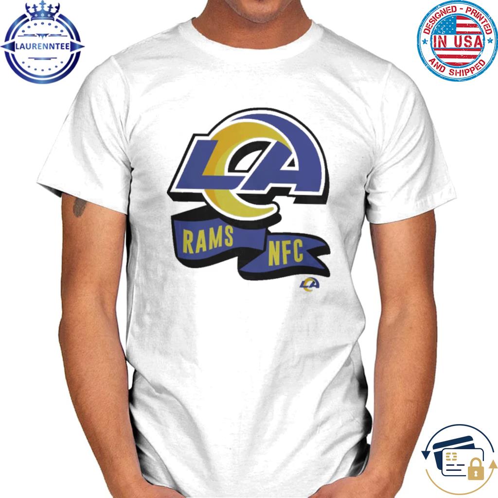 Women's New Era Cream Los Angeles Rams Chrome Sideline T-Shirt