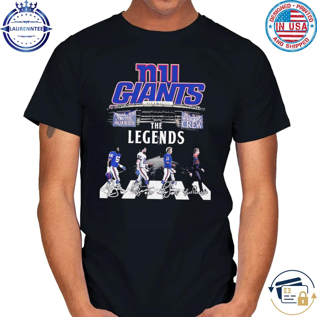 Big Blue Wrecking Crew - New York - New York Giants - T-Shirt