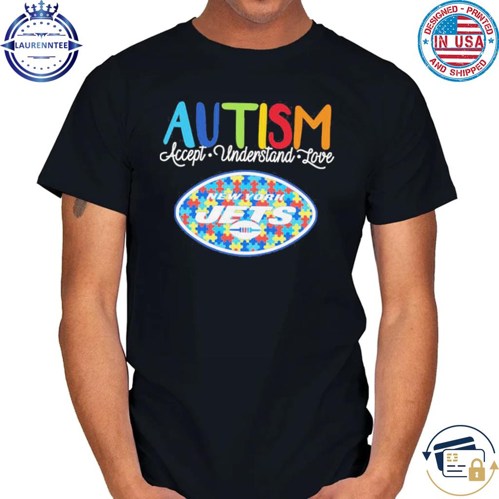 Official new York Jets NFL Autism Awareness It's Ok To Be