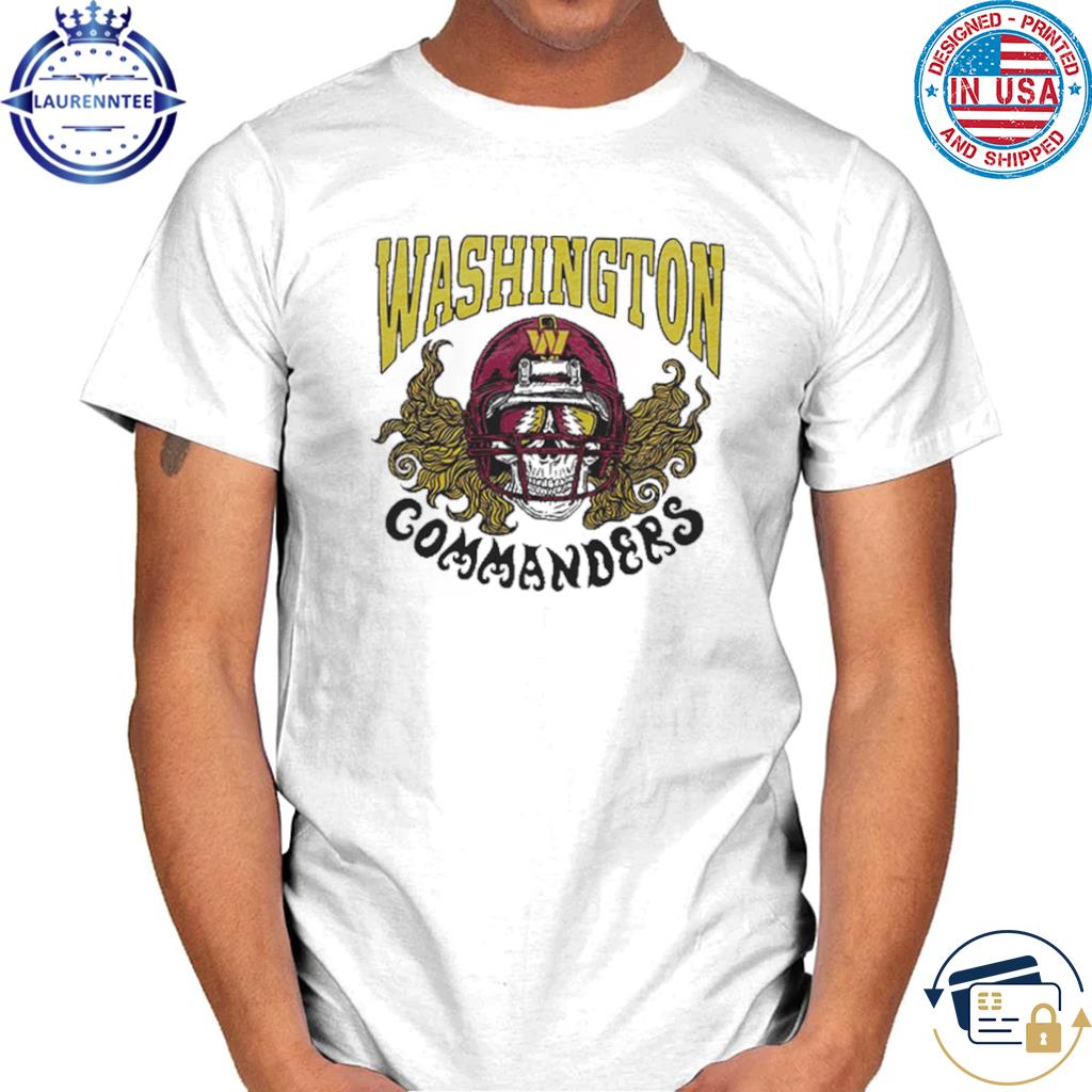 NFL x Grateful Dead x Commanders  Retro Washington Commanders T