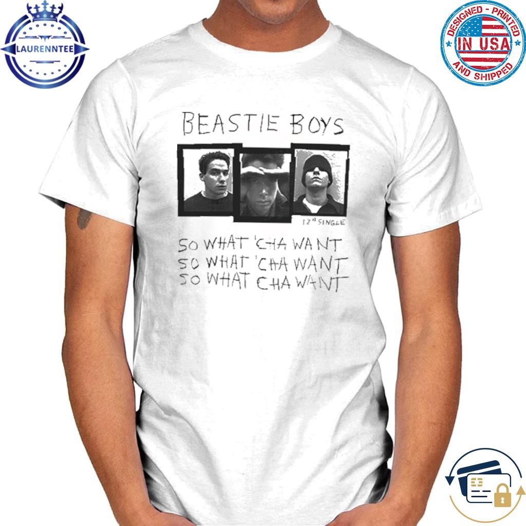 Official Eminem Wears A Beastie Boys So What’Cha Want Shirt