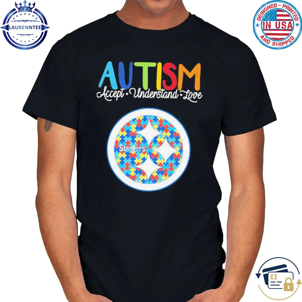 Official Pittsburgh Steelers Autism Awareness Knowledge Power T-Shirt,  hoodie, sweater, long sleeve and tank top