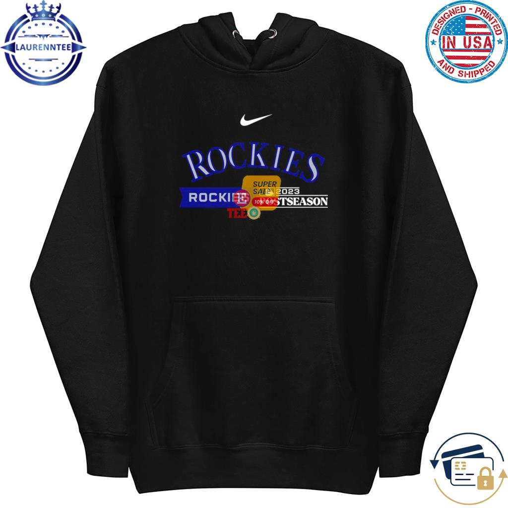 Premium Colorado rockies nike 2023 postseason shirt, hoodie, sweater, long  sleeve and tank top