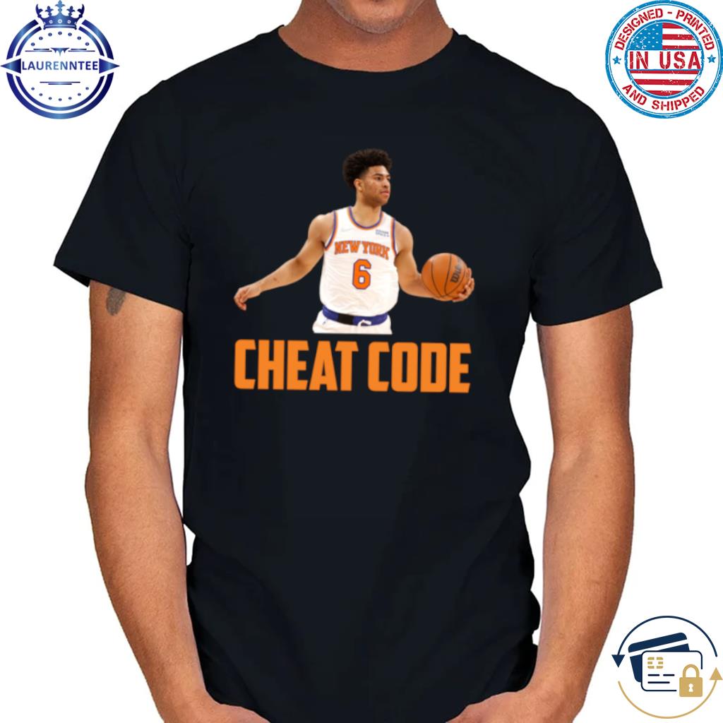 Quentin grimes cheat code houston college basketball fan shirt