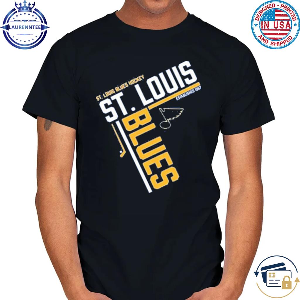 Levelwear St Louis Blues Richmond Short Sleeve T Shirt