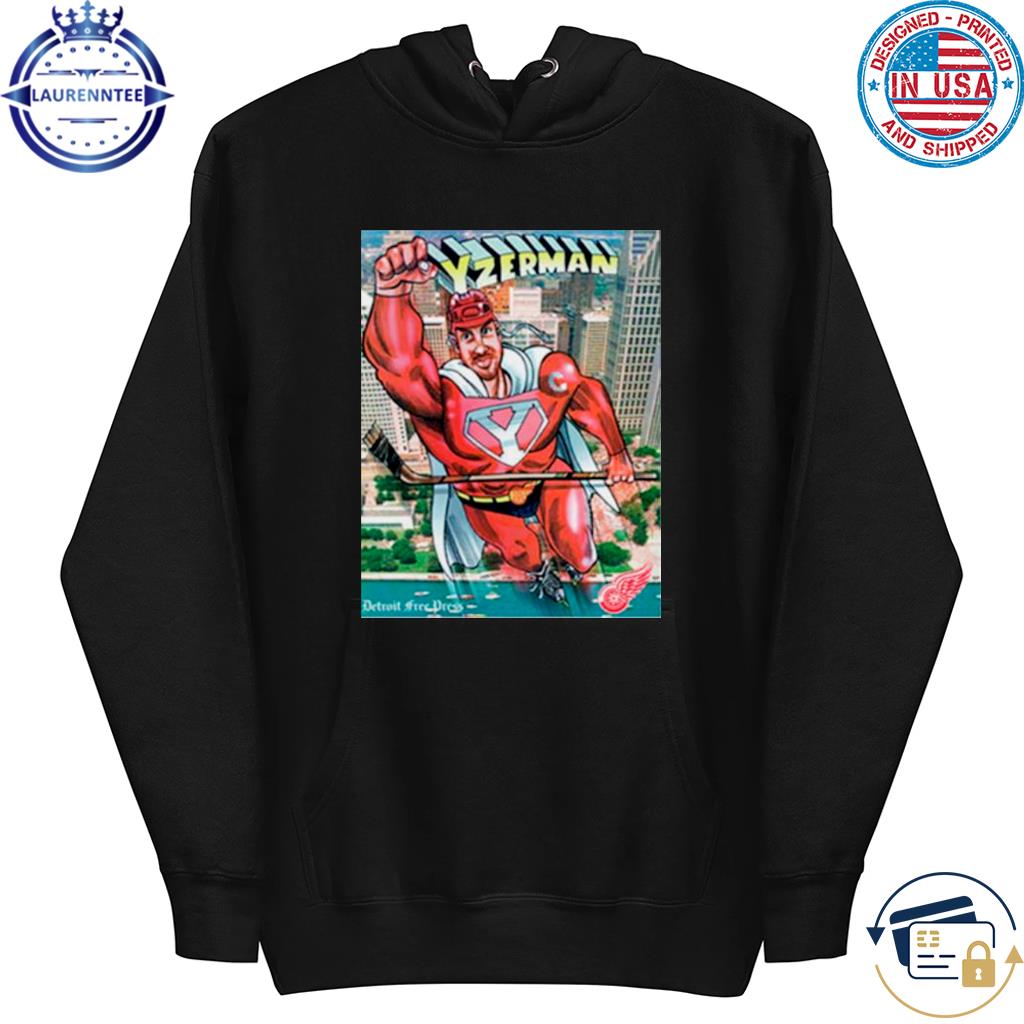 Steve yzerman superman shirt, hoodie, sweater, long sleeve and