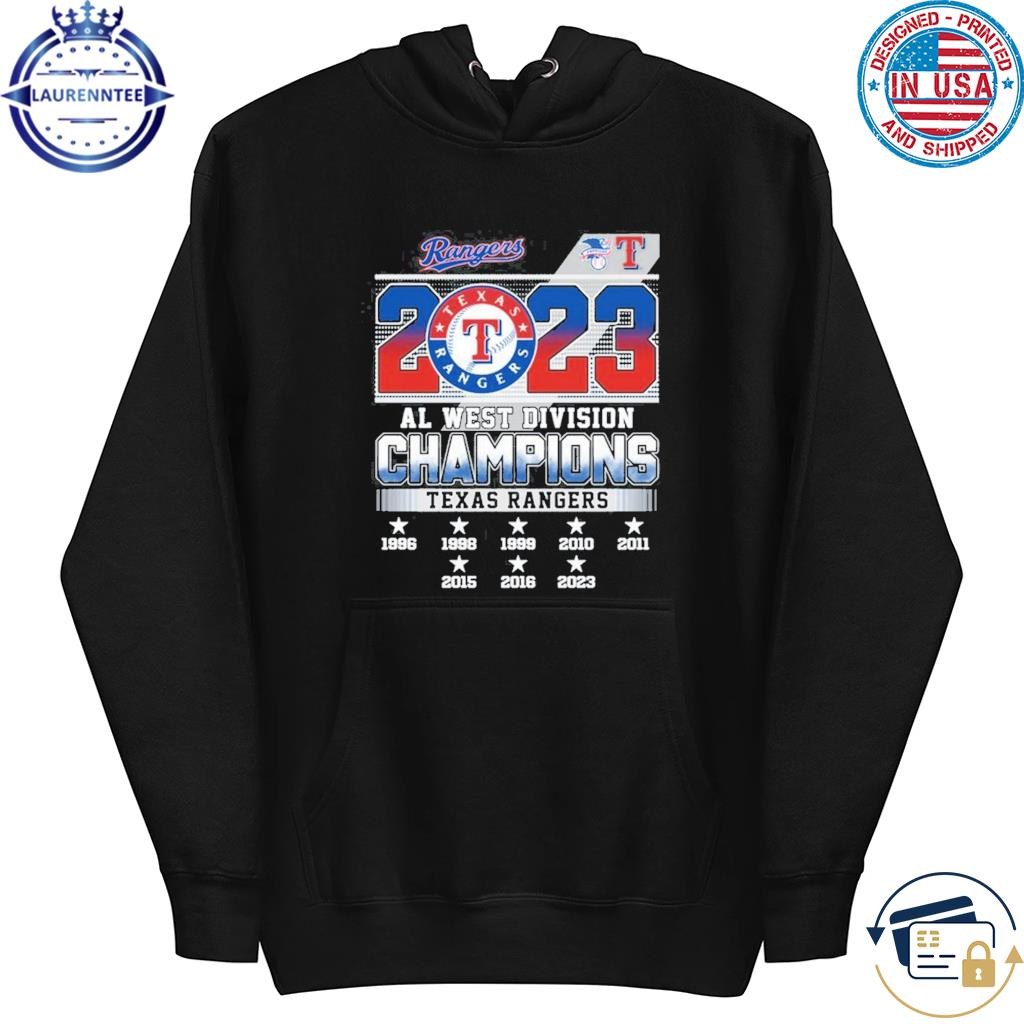 2023 Texas Rangers Al West Division Champions Unisex T-shirt