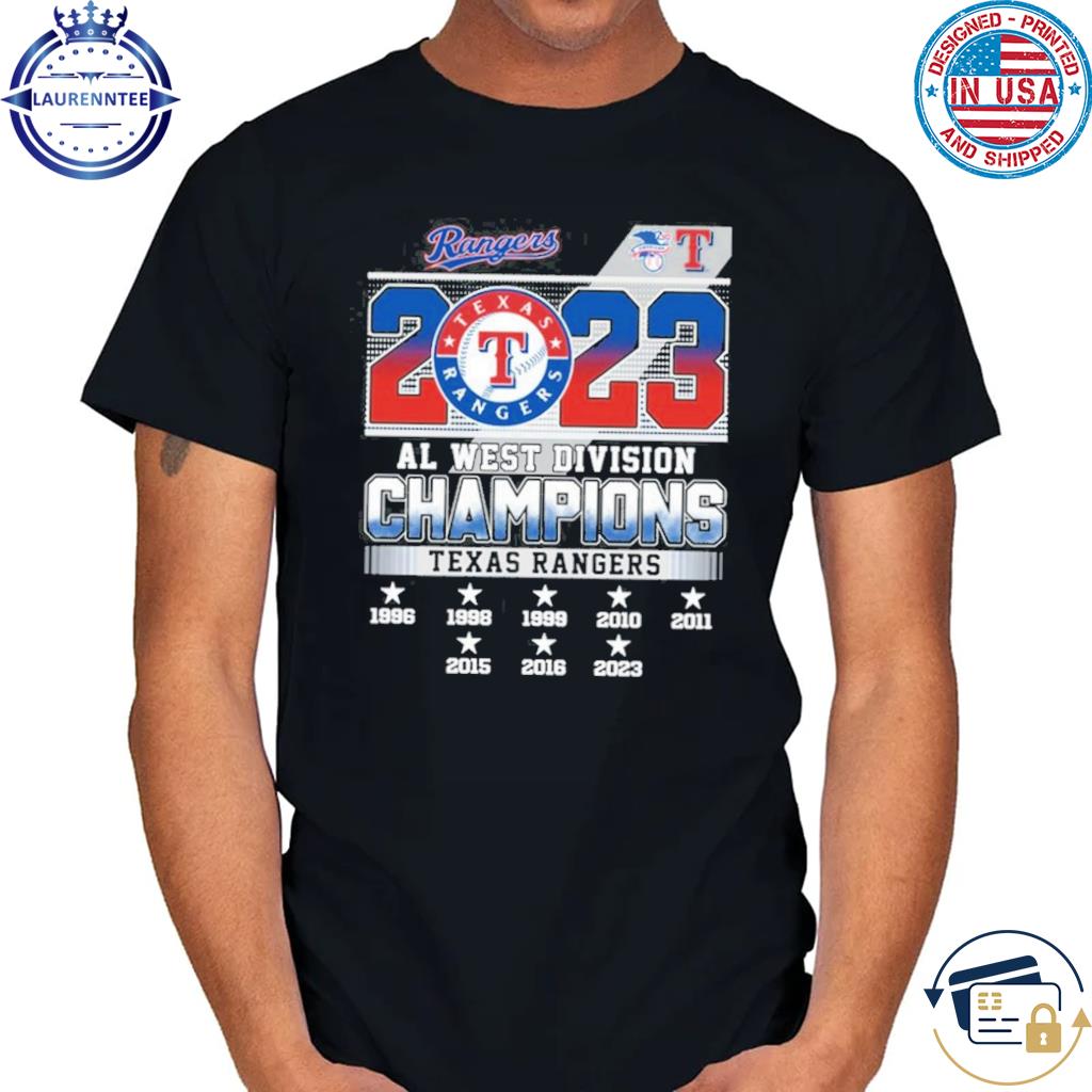 Texas Rangers AL West Champs 2023 Unisex T Shirt - Limotees