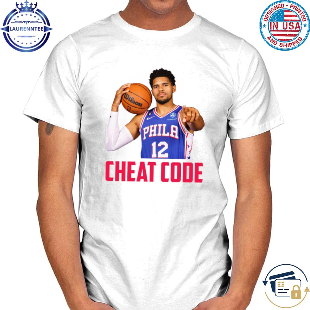 Tobias Harris Cheat Code Philadelphia Basketball Shirt