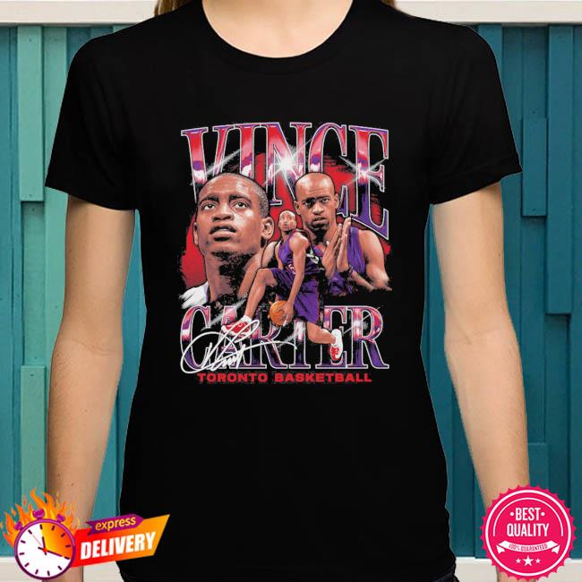 Vince carter toronto vintage signature shirt, hoodie, sweater, long sleeve  and tank top