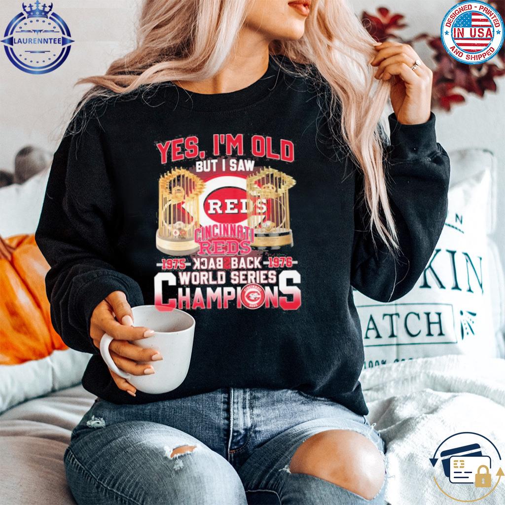 Cincinnati Reds Back 2 Back World Series Champions Shirt, hoodie, sweater  and long sleeve