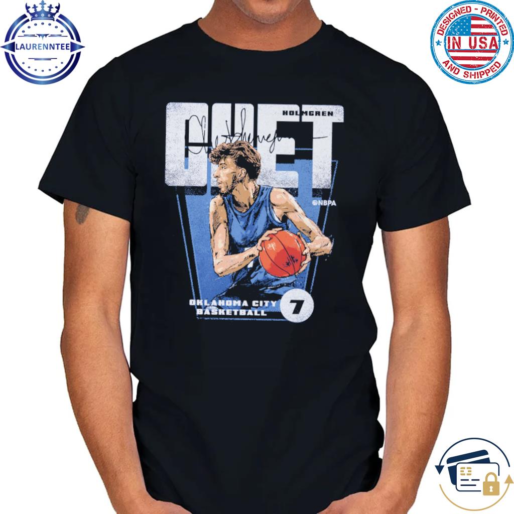 Chet Holmgren Oklahoma City Premiere signature shirt