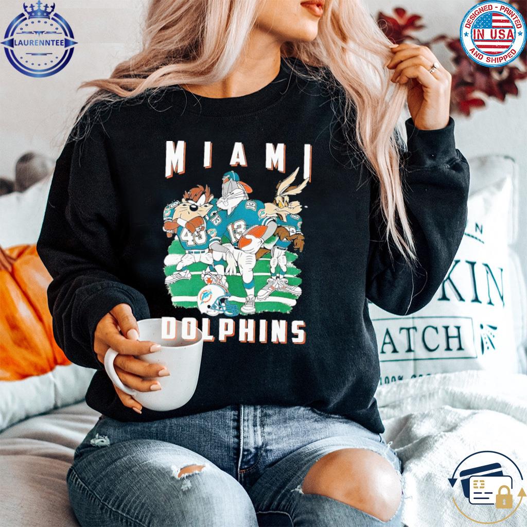 Miami dolphins shop vintage sweatshirt