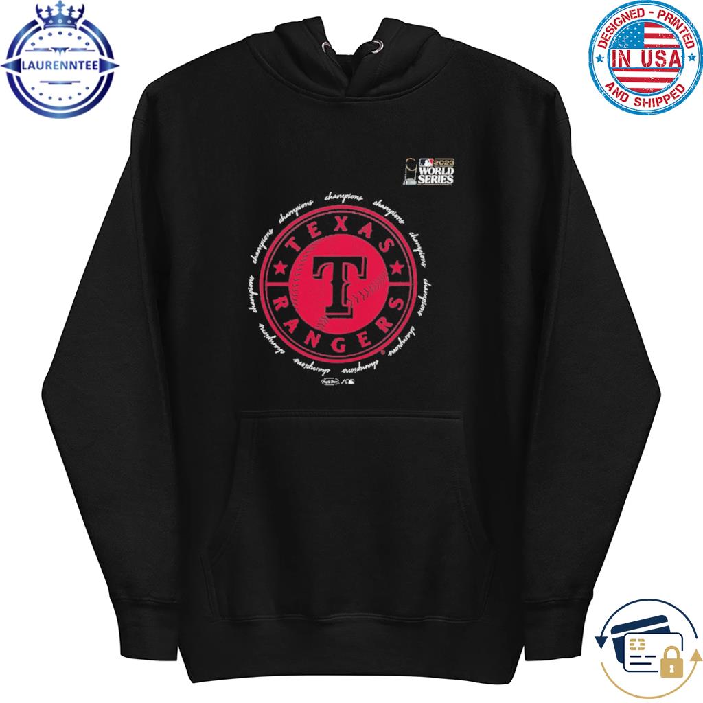 Women's Texas Rangers Majestic Threads Black 2023 World Series Champions  Oversized T-Shirt, hoodie, sweater, long sleeve and tank top