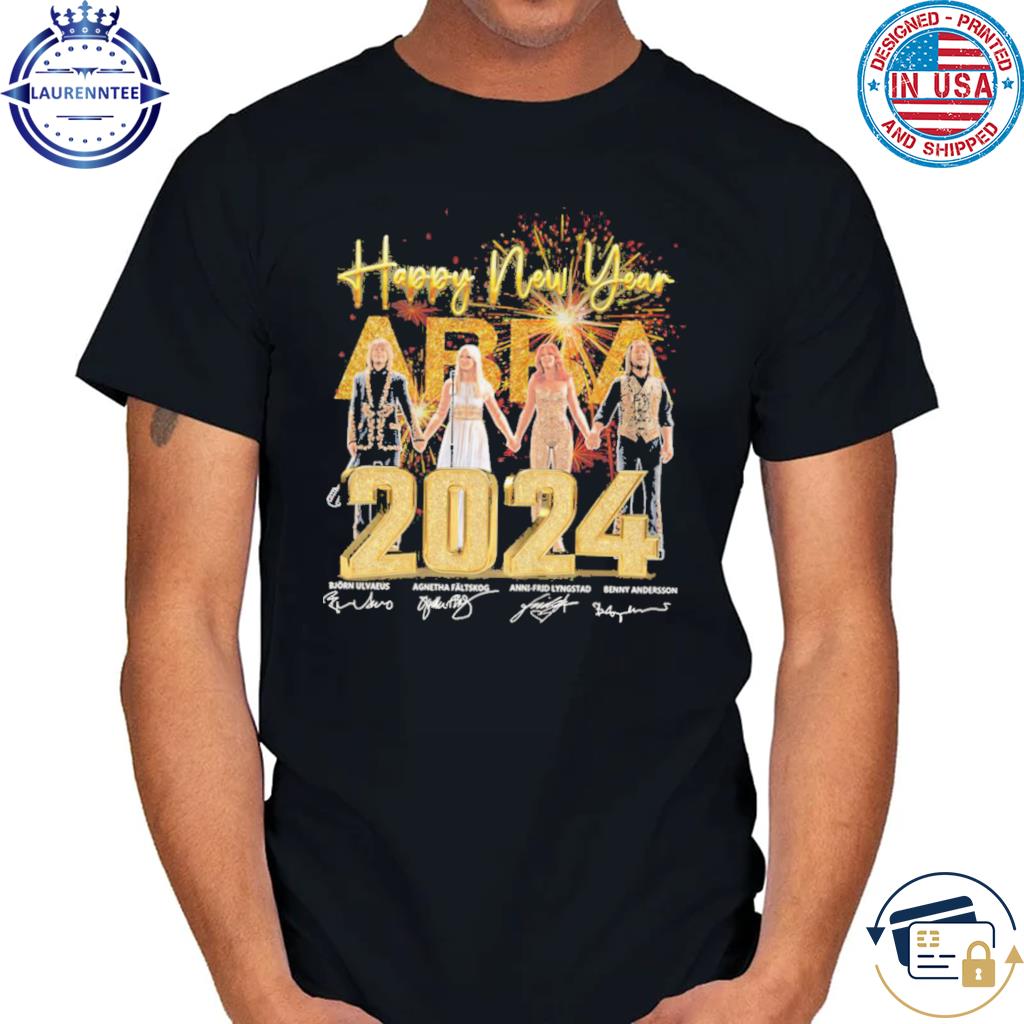 Abba Happy New Year 2024 T-Shirt