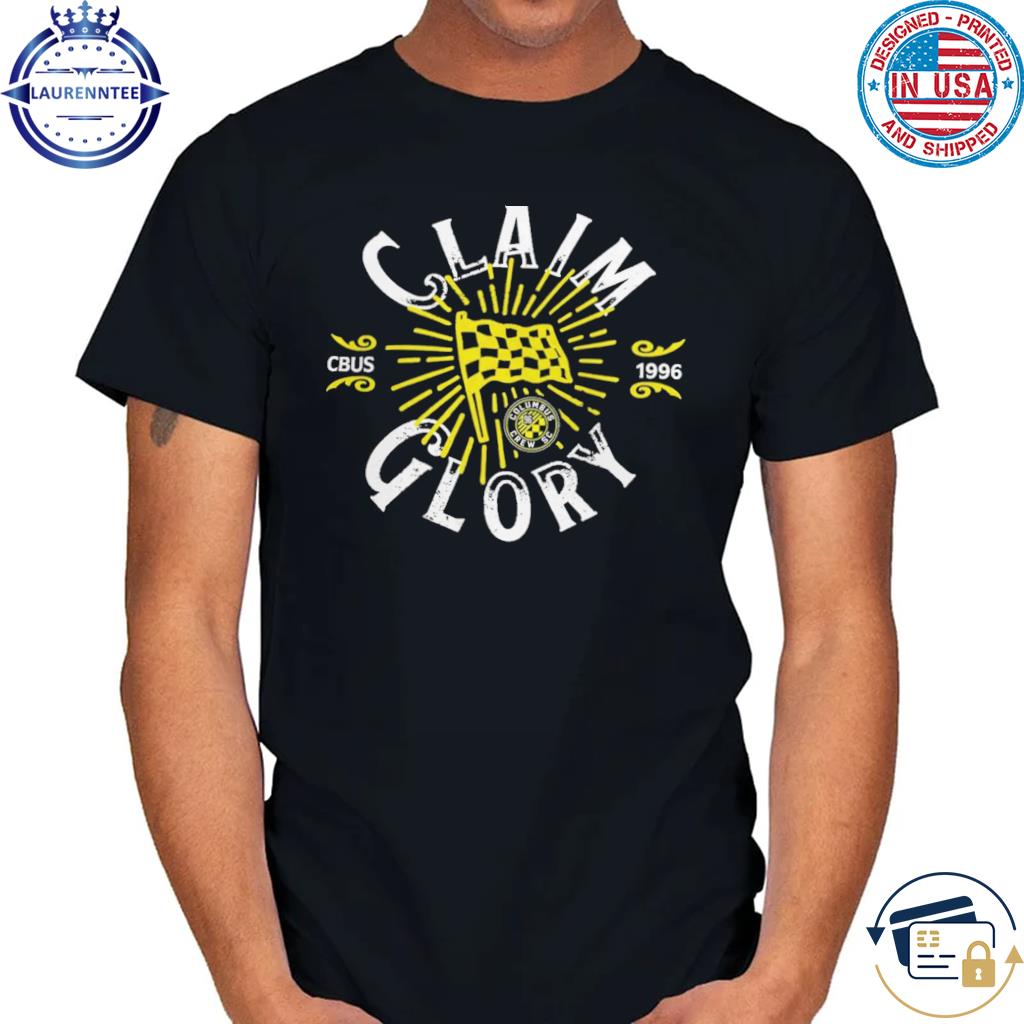 Columbus Crew Black Claim Glory Flag T-Shirt