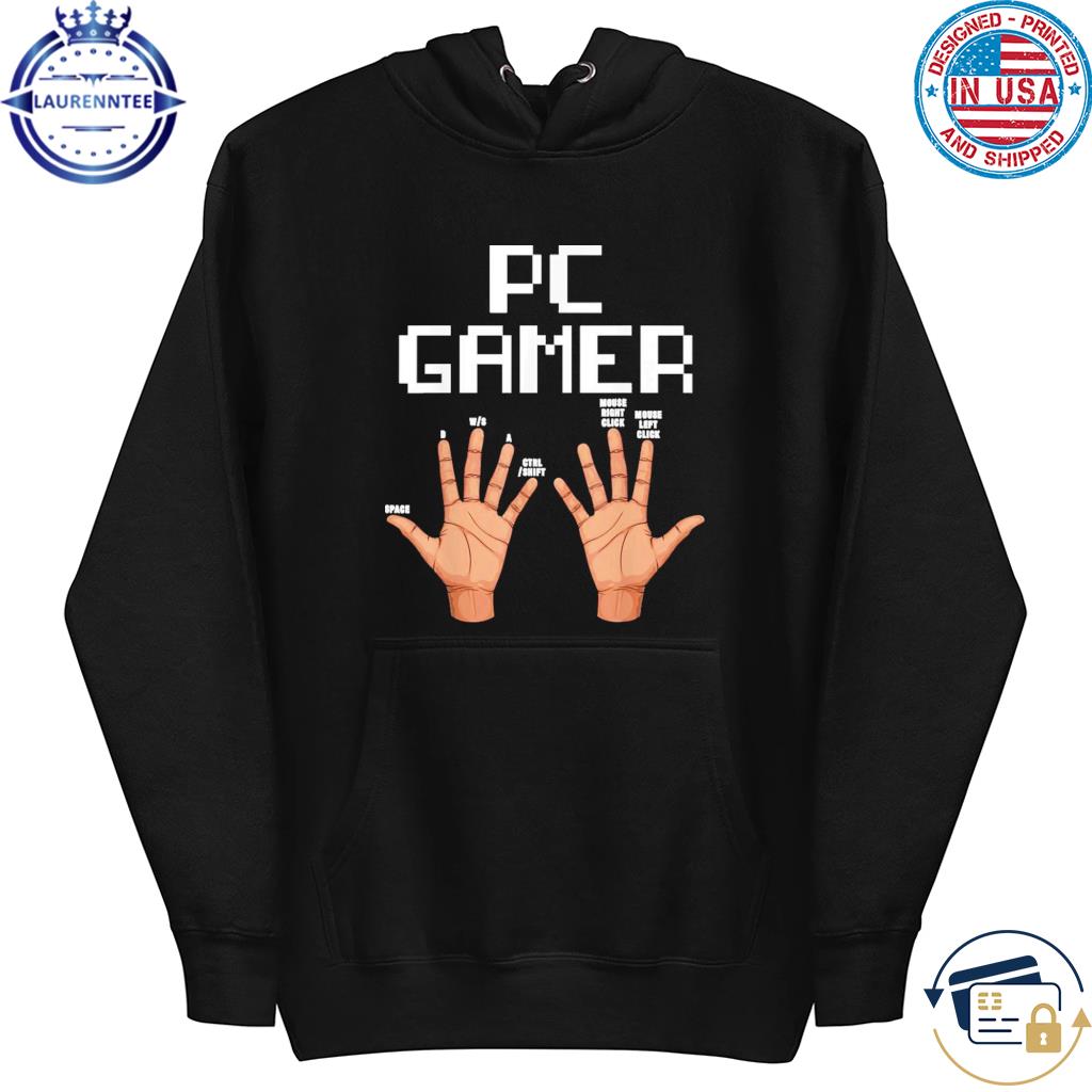 PC Gamer Merch Men Women Merchandise Retro Gift Funny PC Gamer Keyboard  Video Computer Gaming Lovers Outfit Zip Hoodie - ShopStyle T-shirts