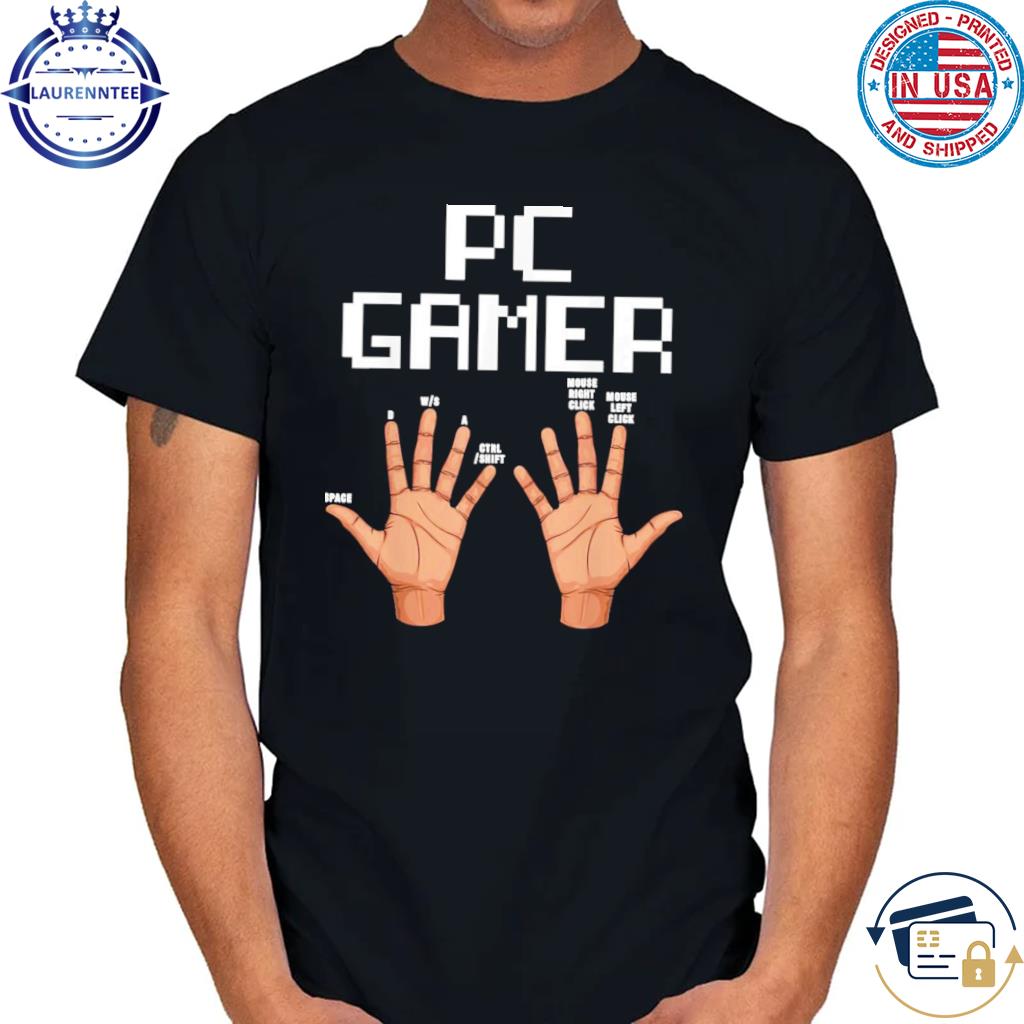 PC Gamer Merch Men Women Merchandise Retro Gift Funny PC Gamer Keyboard  Video Computer Gaming Lovers Outfit Zip Hoodie - ShopStyle T-shirts