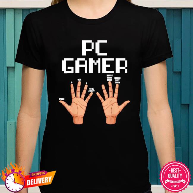 PC Gamer Merch Men Women Merchandise Retro Gift Funny PC Gamer Keyboard  Video Computer Gaming Lovers Outfit Zip Hoodie - ShopStyle T-shirts