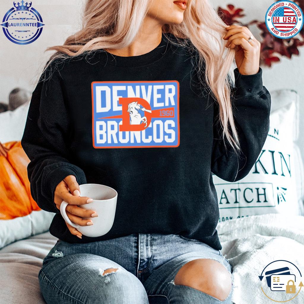 Throwback clearance broncos sweatshirt