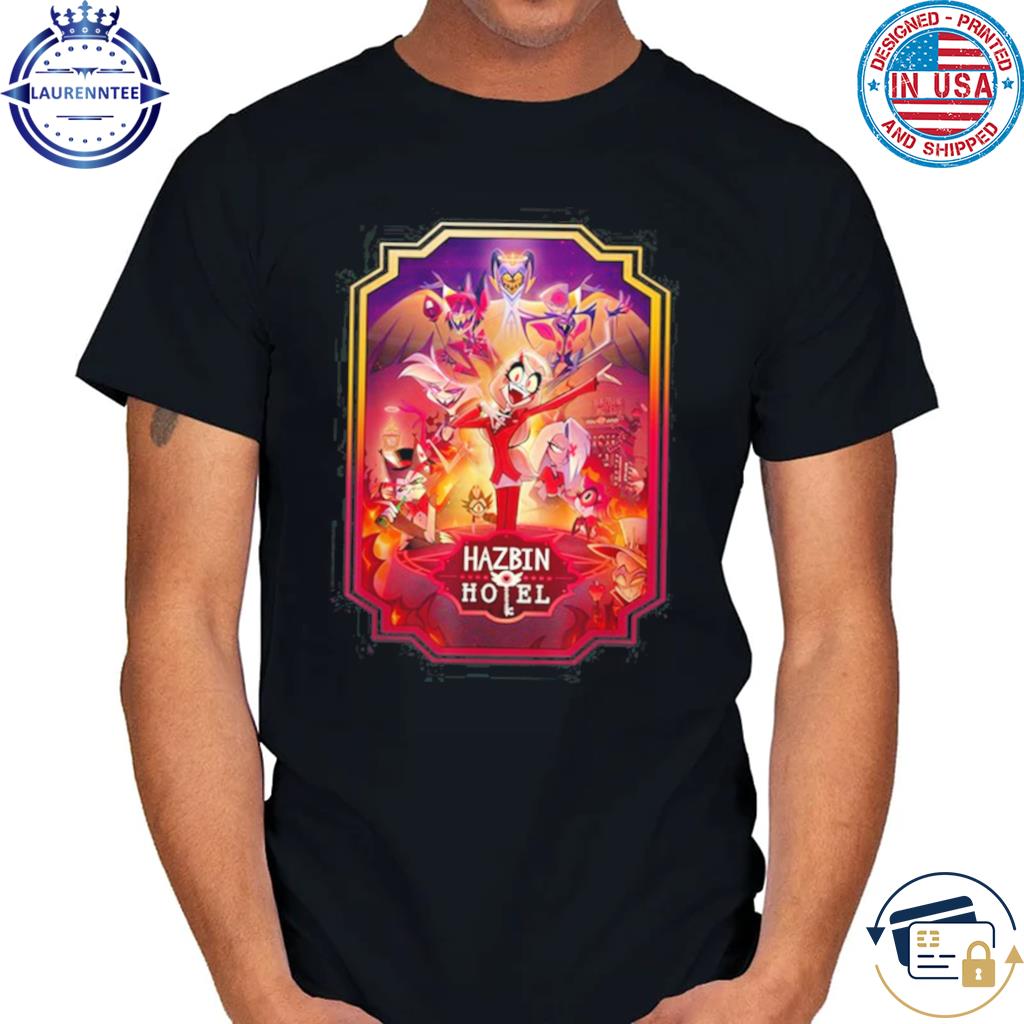 Hazbin hotel poster art dressed demon shirt