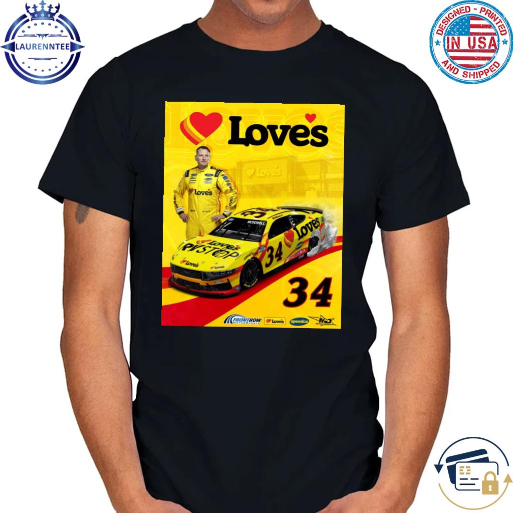 Michael McDowell Love's Travel Stops shirt