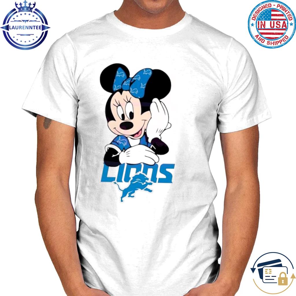Minnie Mouse Detroit Lions Football 2024 shirt