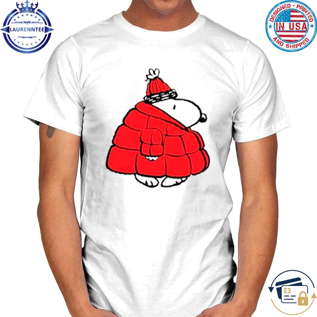 Snoopy winter puffy shirt