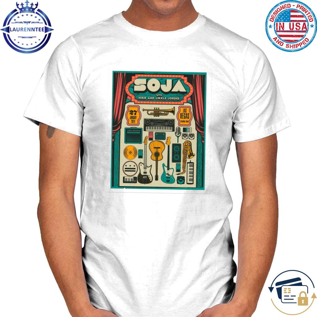 Soja tour 2024 brooklyn bowl poster shirt