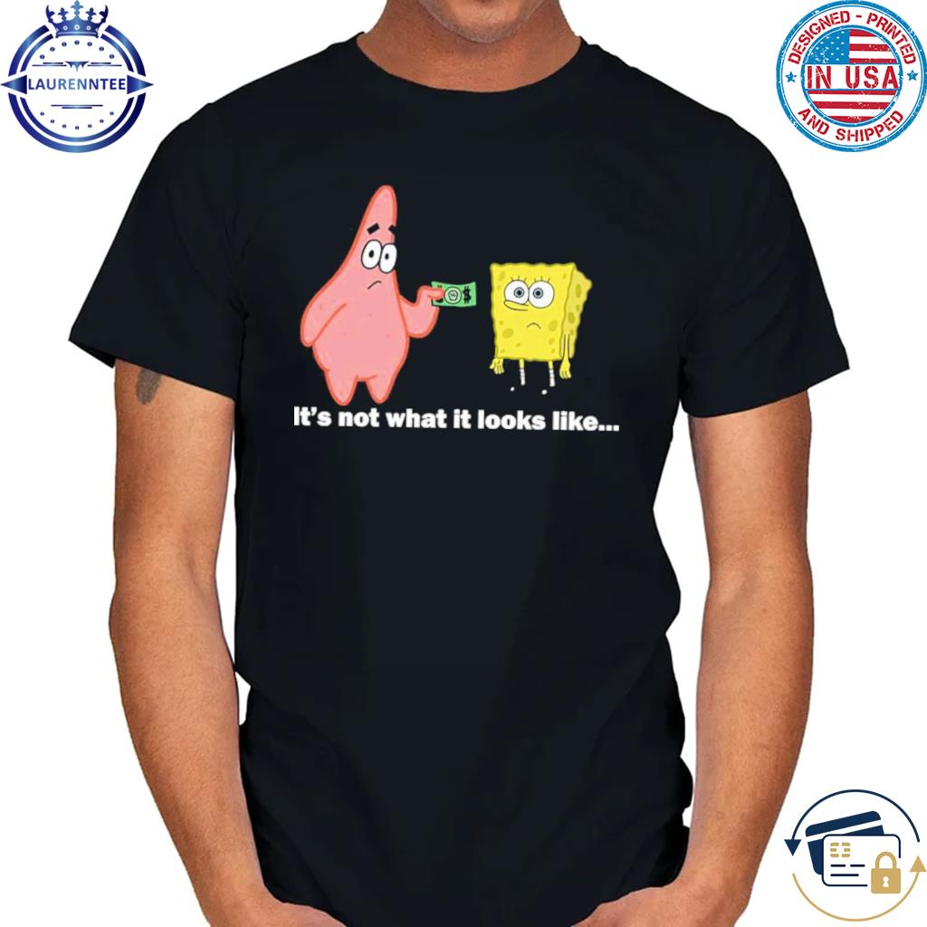 Spongebob and patrick give money naked dark meme shirt, hoodie, sweater,  long sleeve and tank top