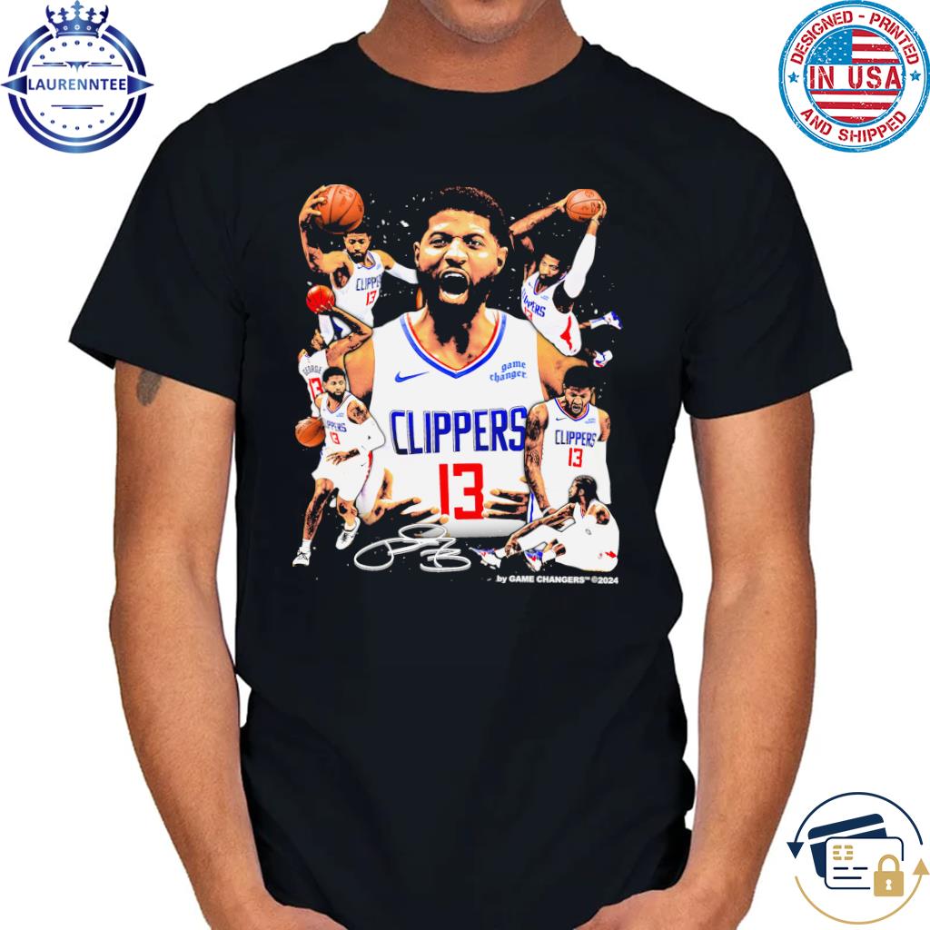 Los angeles clippers paul george signature moment 2024 shirt