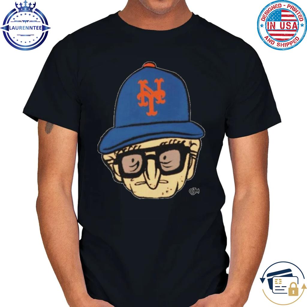 Ojm Bighead 1 New York Mets T-Shirt