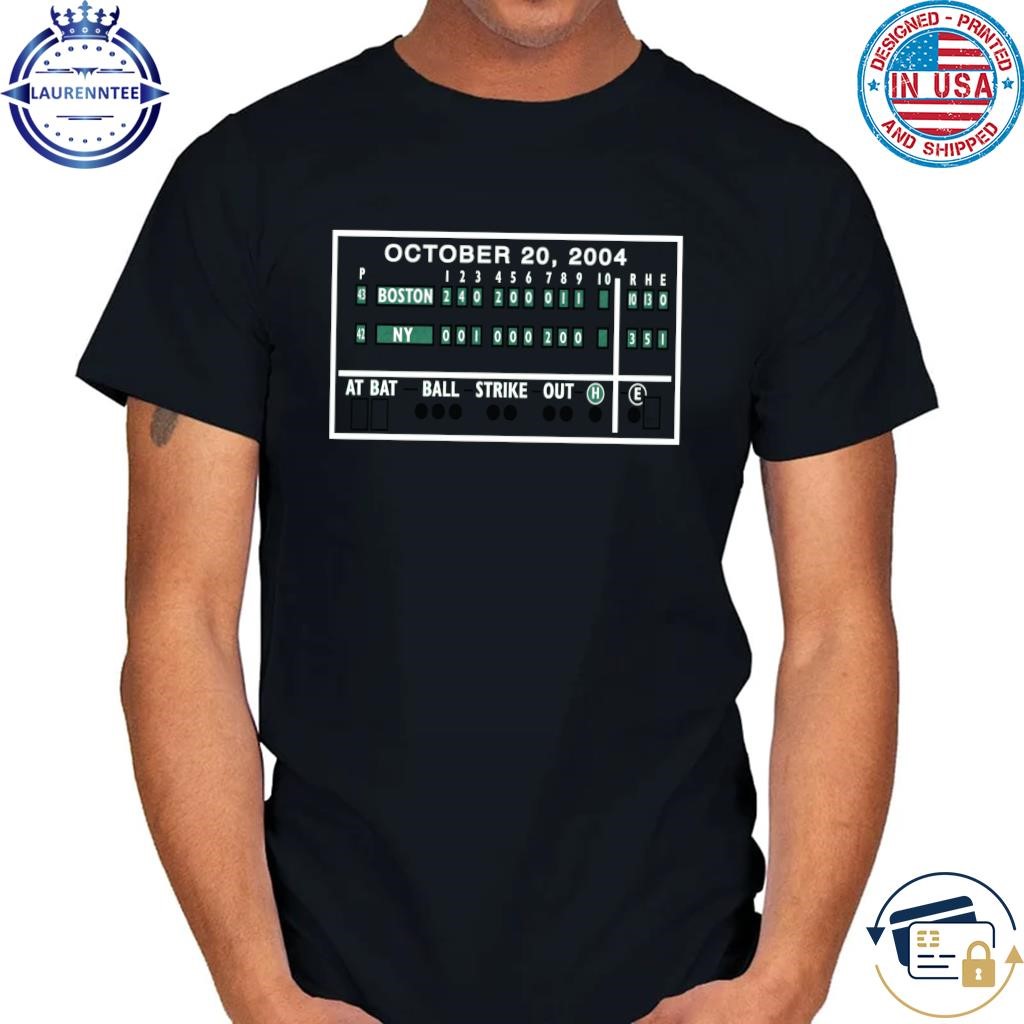 Boston game 7 scoreboard Shirt