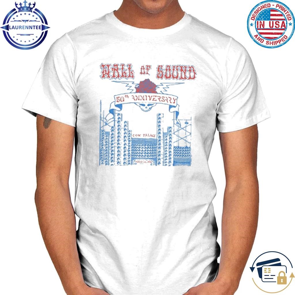 Wall Of Sound 50th Anniversary Grateful Dead T-Shirt
