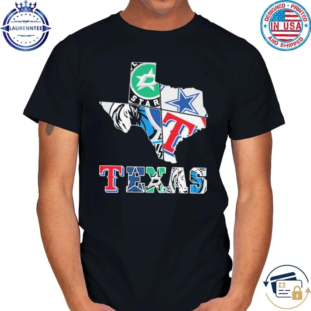 Dallas Cowboys Dallas mavericks Dallas stars Texas rangers shirt