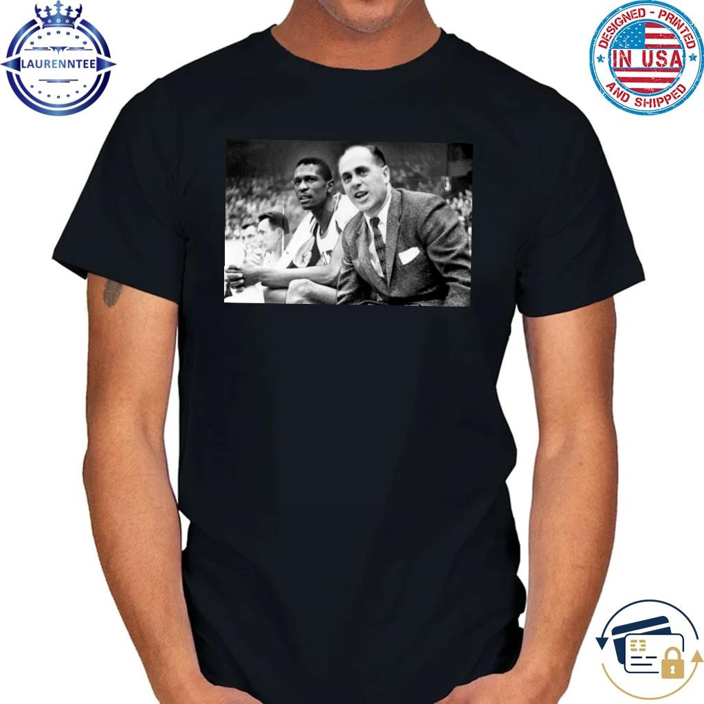 Bill russell and red auerbach 1956 shirt