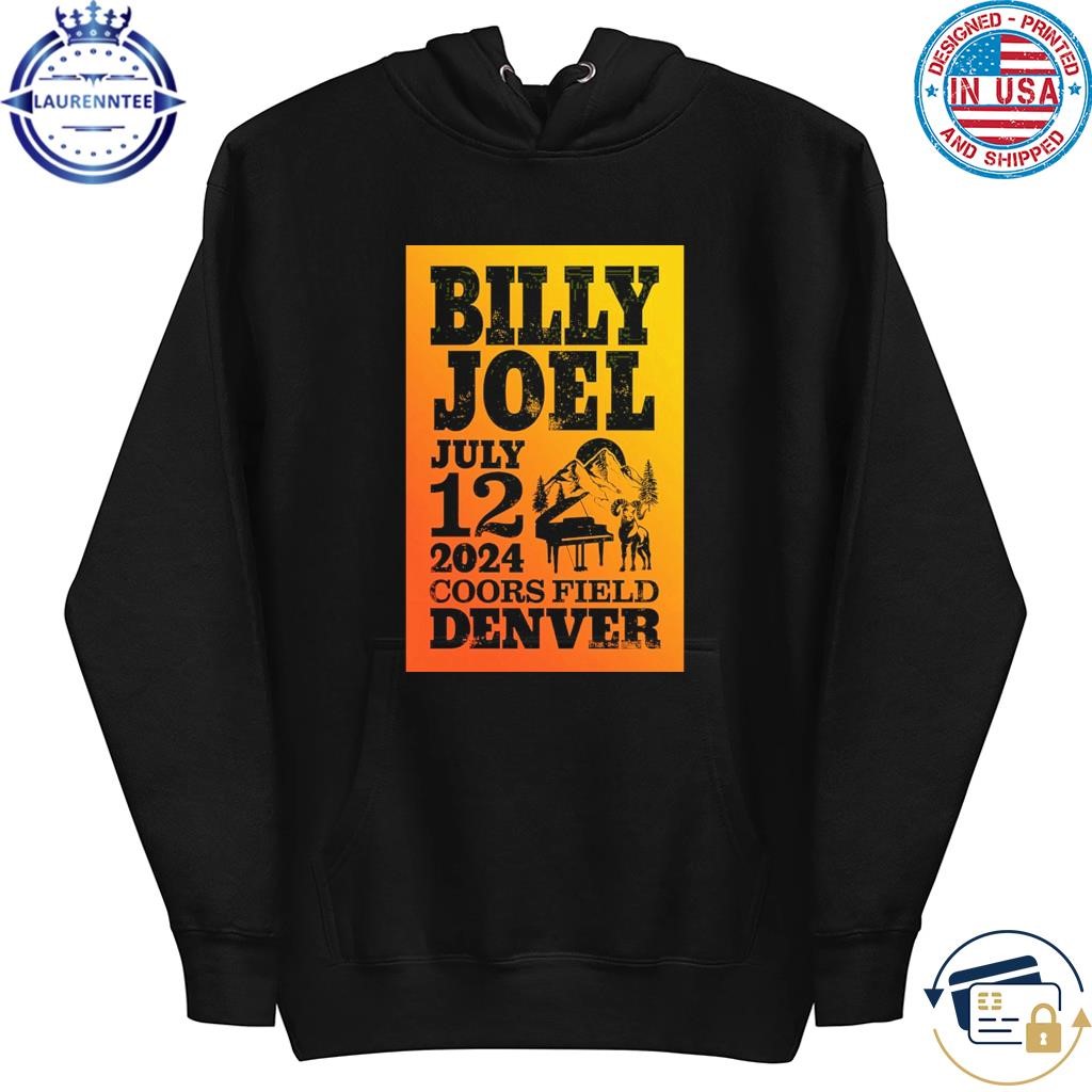 Billy Joel At Coors Field In Denver CO On July 12 2024 hoodie