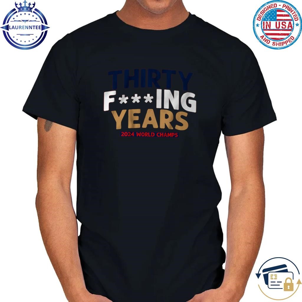Original Florida hockey thirty fucking years shirt