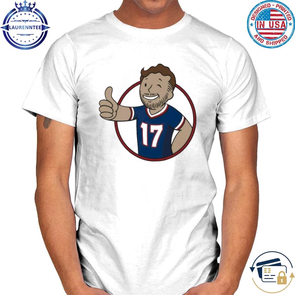 Ball out vault boy josh allen quarterback buffalo bills shirt