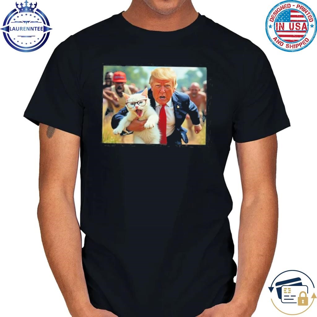 Catturd vote Trump 2024 to save the cats from being eaten shirt