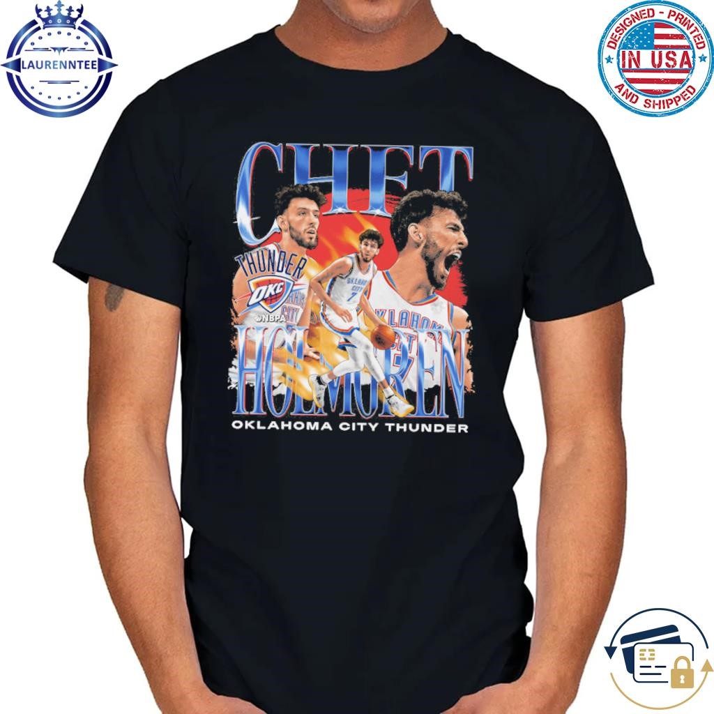 Chet holmgren oklahoma city thunder vintage shirt