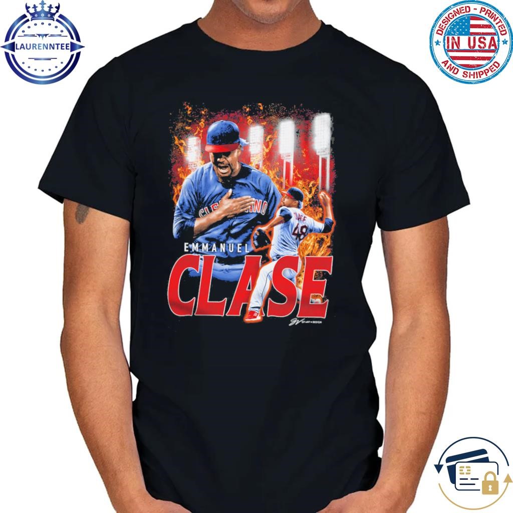 Emmanuel clase flames shirt