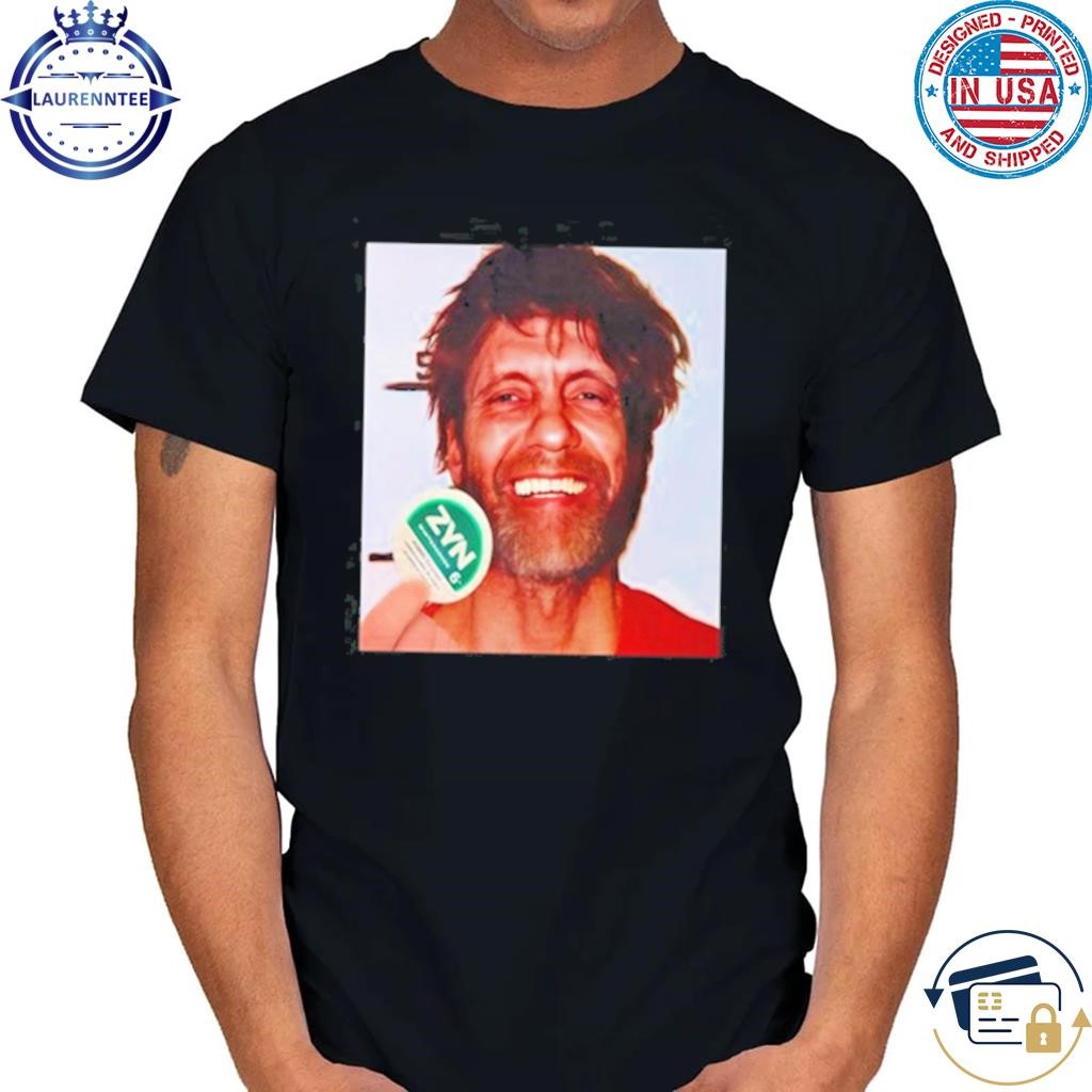 Funnyahhtees ted kaczynski zyn wintergreen 6mg t shirt