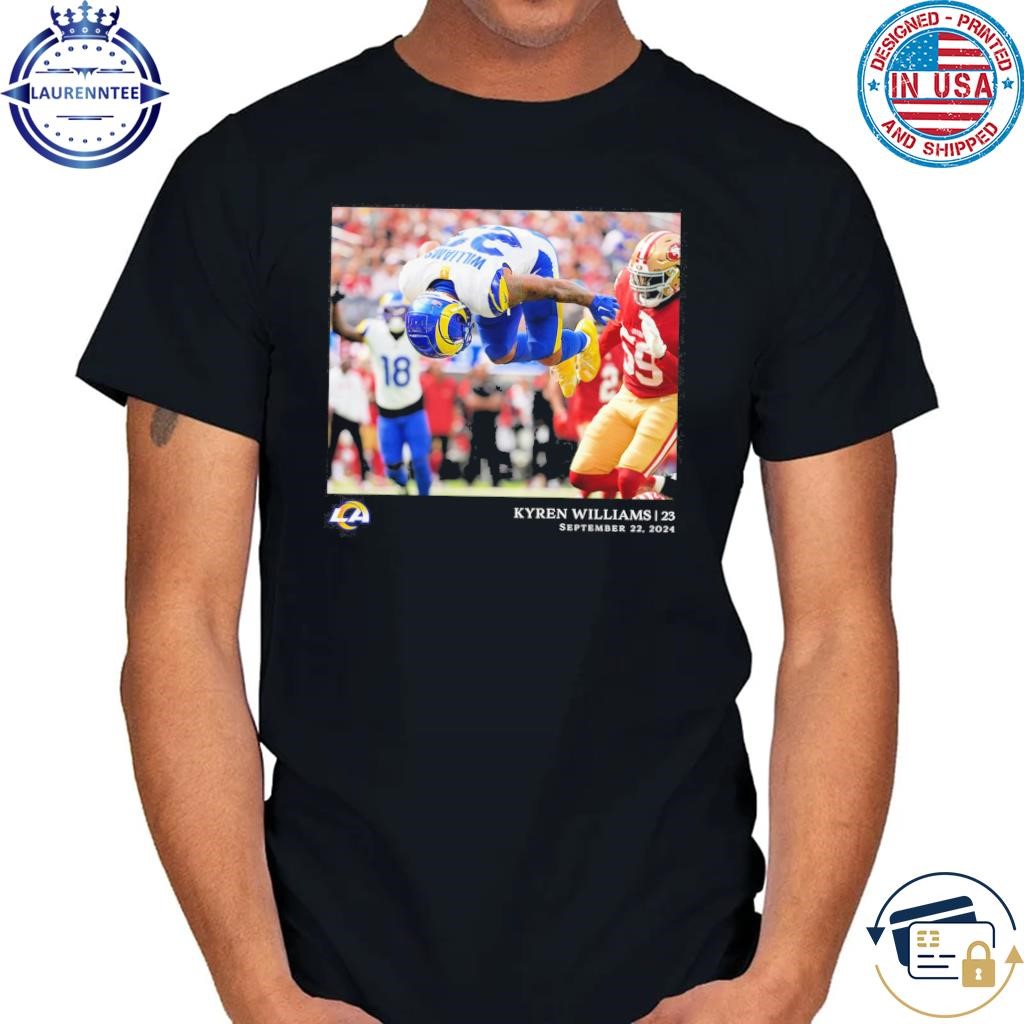 Kyren Williams Los Angeles Rams Nfl Flash Features Week 3 T-shirt