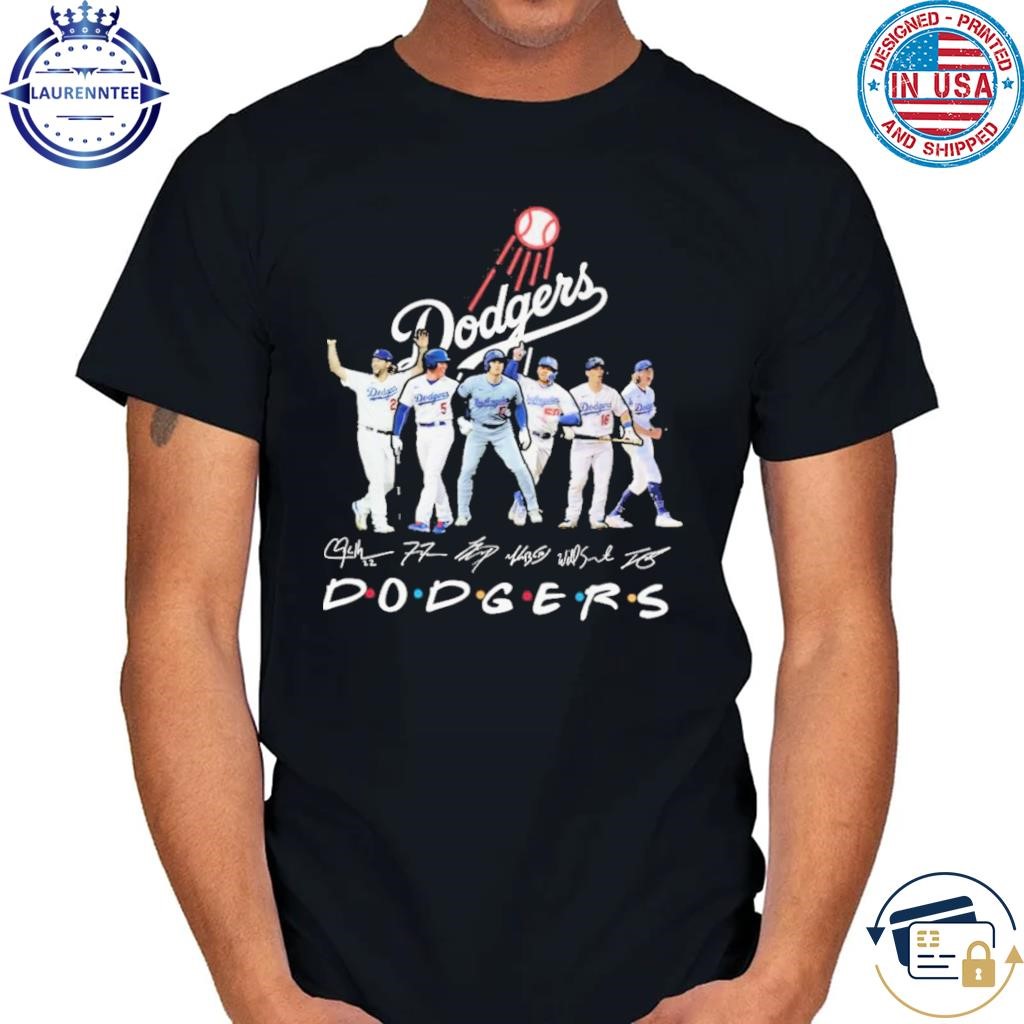 Los Angeles Dodgers D-O-D-G-E-R-S Baseball Team T-Shirt