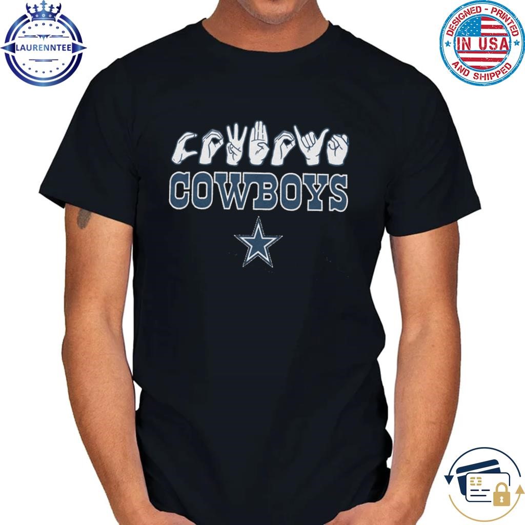 Love sign x Cowboys asl shirt