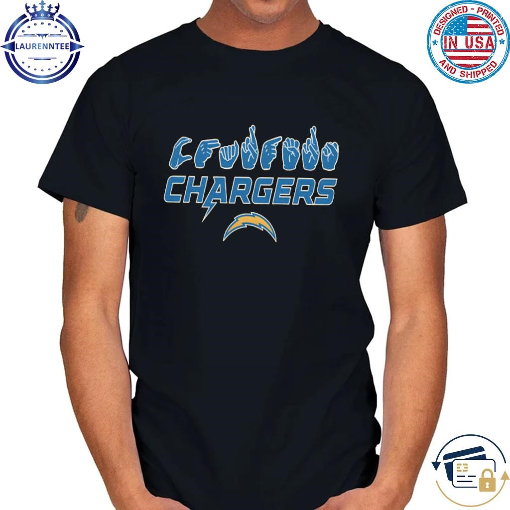 Love sign x chargers asl shirt