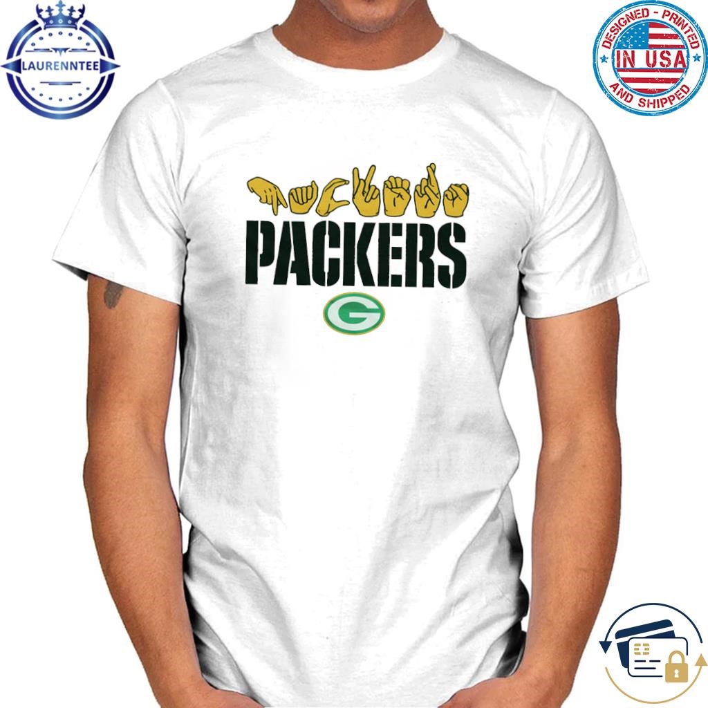 Love sign x packers asl shirt