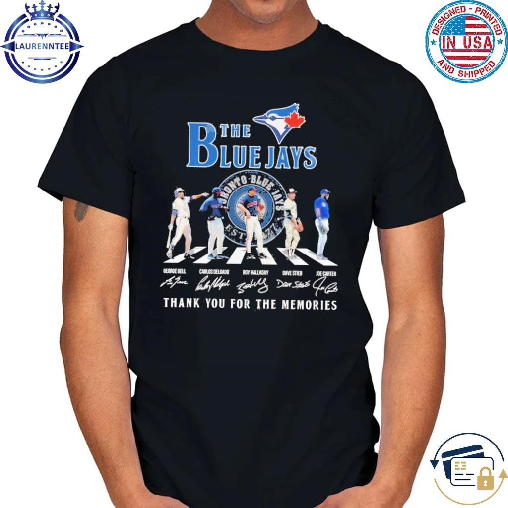 Official The blue jays est 1977 thank you for the memories shirt